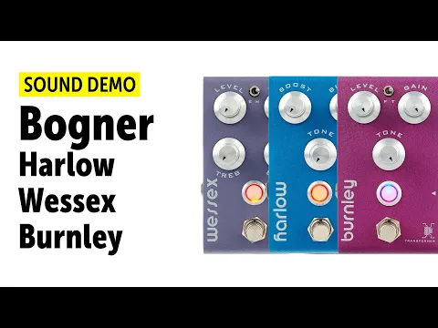 Bogner Harlow V2 Boost/Compressor | Delicious Audio