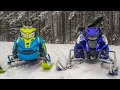 First Rip On the Sleds Sidewinder Turbo Ski-doo Freeride