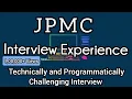 Jpmc Java Interview Questions