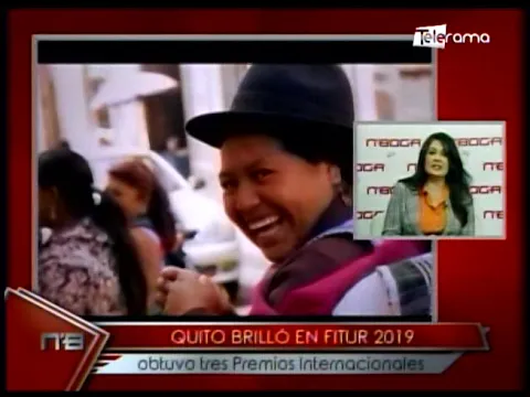 Quito brilló en Fitur 2019 obtuvo tres premios integracionales