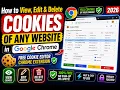 How to View Edit Delete Cookies of Any Website in Chrome - FREE Cookie Editor Extension 2026