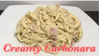 SUPER CREAMY CARBONARA + Our Noche Buena Celebration. Simpleng Lutong Bahay. Cheryl Marquez💙. 