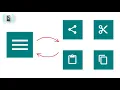 Simplest Floating Action Button CSS HTML only Web Designing