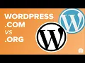WordPress COM vs WordPress ORG Which is better