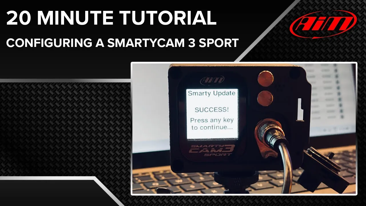 20 Minute Tutorial - Setting Up A SmartyCam 3 Sport