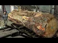 Download Lagu Turning a Giant Tree into an Expensive Dining Table. Korea’s Wooden Table Mass Production Process