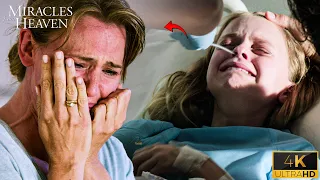 jennifer garner in tears taking her daughter to hospital miracles from heaven