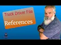 References Truck Driver Files DQ Files