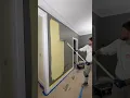 Rolling walls FAST using 18 Purdy White Dove roller
