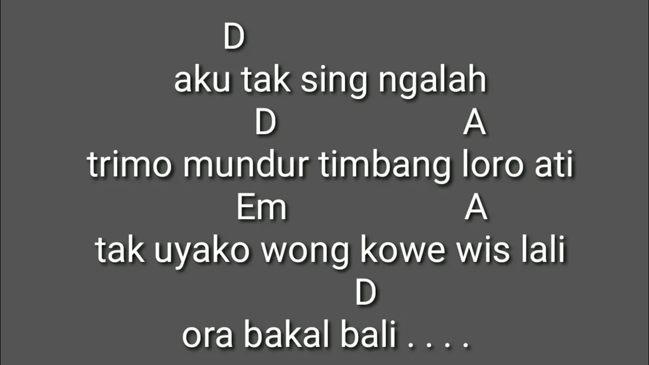 COVER AKUSTIK SPESIAL LAGU DIDI KEMPOT SOBAT AMBYAR 2020