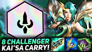 8 CHALLENGER KAI'SA CARRY WITH RICH GET RICHER FAST 9!! | Teamfight Tactics Patch 11.23