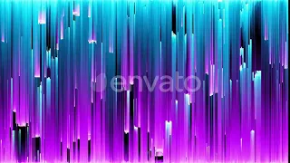 Abstract Seamless Loop Animation of Pixel Sorting Motion Graphics - Envato elements