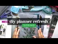 SPRING PLANNER REFRESH 2026 DIY Planner Setup for Half Letter Discbound