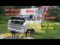 GM 350 TBI Fix NO SPARK NO FIRE But you have a good coil and good control module Here what to do