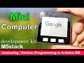 M5stack core module kit unboxing Review programming in Arduino IDE