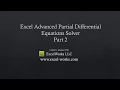 Solving Partial Differential Equations in Excel - Part 2