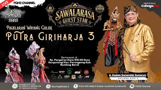 🔴Live Wayang Golek Putra Giriharja3 (PGH3) H. Dadan Sunandar Sunarya -  Kp.  Panyairan Dano KBB