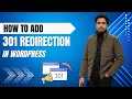 How to Add 301 Redirect in WordPress 404 Error Page Redirection