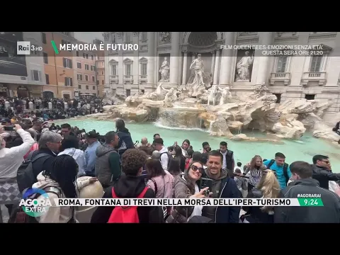 Download MP3 Fontana di Trevi e l'iper-turismo – Agorà 26/04/2024