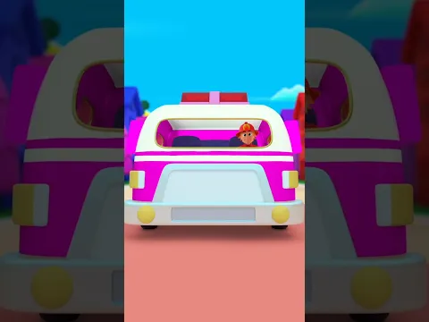 Wheels on the Firetruck #shorts #firetruck #kidssongs #learningisfun