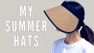 My Summer Hat Collection - How To Choose