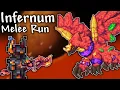 The MELEE Experience in Terraria Calamity INFERNUM Mod - FULL MOVIE