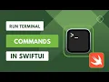 Execute Terminal Commands in Swift MacOS app
