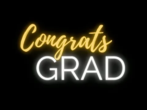 Download MP3 2 Hour Congrats Grad Congratulations Throwing Graduation Caps Background Video with Music