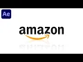 Amazon Logo Animation In Adobe After Effects - After Effects Tutorial