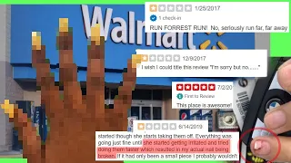 I WENT TO THE WORST REVIEWED WALMART NAIL SHOP