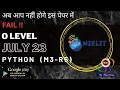 O Level smart PYTHON notes O level python notes in hindi