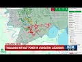 Thousands without power in several parishes