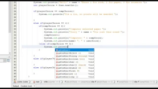 Java for Beginners 18 - Rock paper scissors game