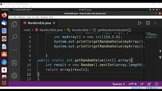 How to randomly pick an element from an array in Java
