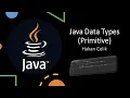 Java Data Types Primitives with Intellij IDEA - introduction to Java Java ya giris