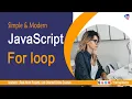 For loop in JavaScript JavaScript Tutorial Free Live Software Training Sekhar Harisystems