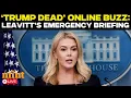 Download Lagu LIVE | 'Trump Is Dead': White House BREAKS SILENCE On Trump Health Rumours Amid Online Storm