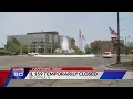 Route 159 in Belleville Illinois temporarily closed today for water main installations