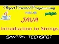 Java Beginners Tutorial in Tamil Introduction to Strings in Java