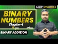 Binary Addition Introduction Chapter 1 Applied Maths Class 11 Hindi Sushant Classes
