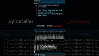 Turn Your Python Script into an Executable exe File