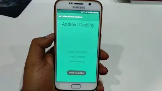 Accelerometer Sensor - Android Kotlin