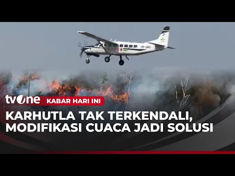 Karhutla di Kalteng Kian Menghawatirkan, BNPB Intensif Lakukan Operasi Modifikasi Cuaca