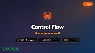 Rust Control Flow Tutorial if else else-if for Beginners 2026