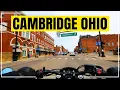 Ride Ohio Open Road Downtown Cambridge Ohio US-22 East Mar 17 2021