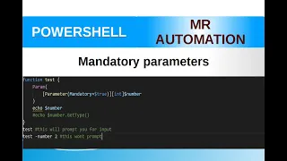 PowerShell - Mandatory Parameter