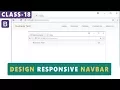Design Responsive Navbar in Bootstrap - Bootstrap Tutorials for Beginners