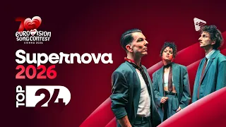 supernova 2026 my top 24 comments ratings eurovision 2026