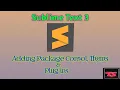 How To Install Package Control Themes Plug-ins To Sublime Text 3 1000 Working