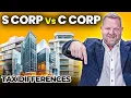 S Corp vs C Corp Tax Differences EXPLAINED in 5 Minutes